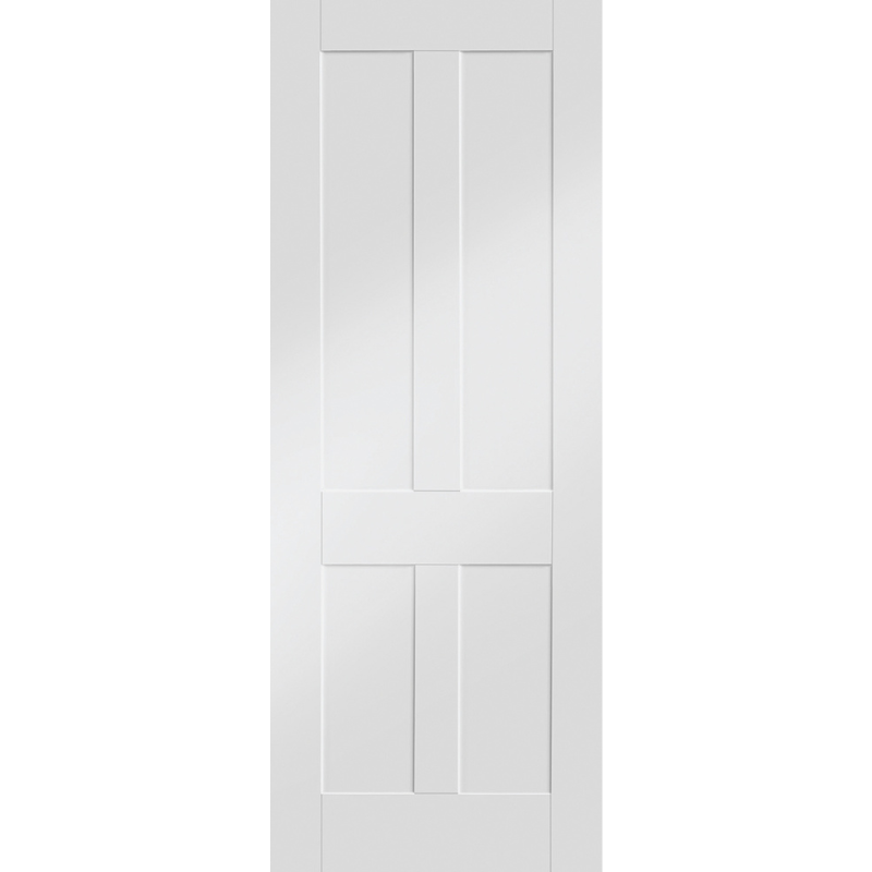 Shaker Internal White Primed Victorian  Fire Door