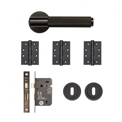 Sparta Mortice Kit Matt Black Finish