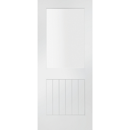 Suffolk Internal White Primed with Clear Glass