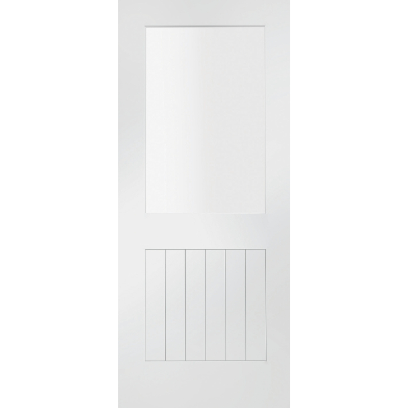 Suffolk Internal White Primed with Clear Glass