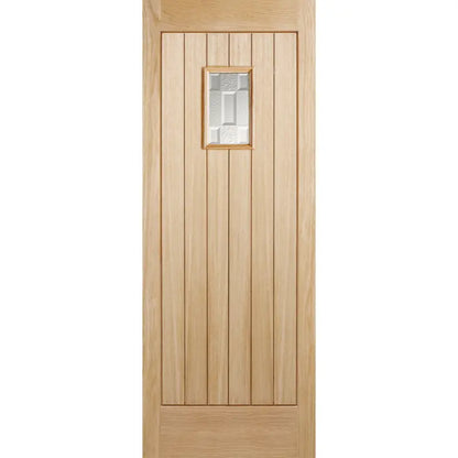 Suffolk Unfinished Oak External Door