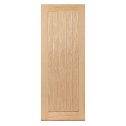 Unfinished Thames Oak Veneered Internal Fire Door