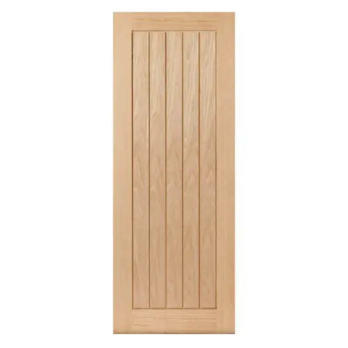 Unfinished Thames Oak Veneered Internal Fire Door