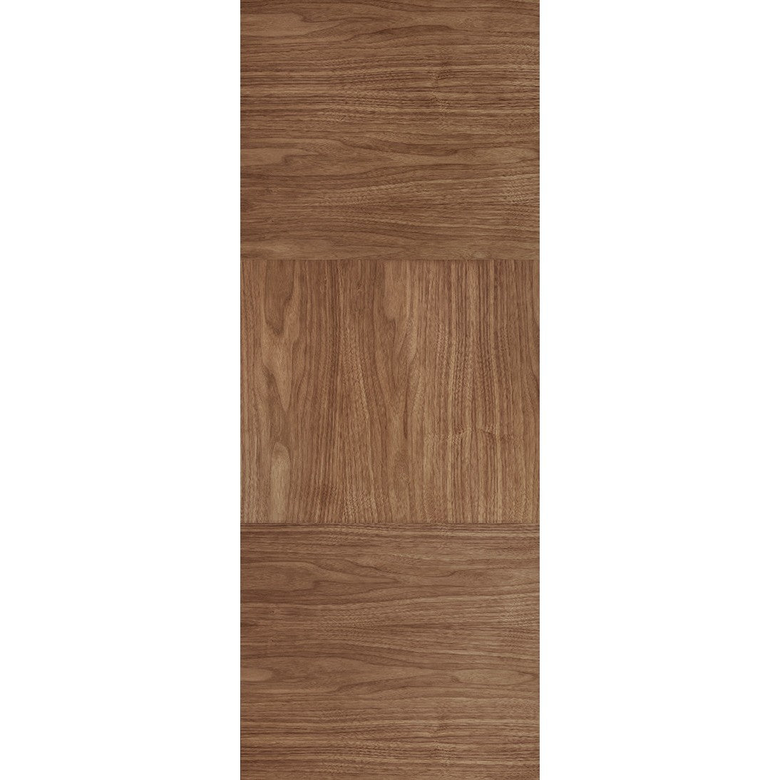 Tres Pre-Finished Walnut Fire Door