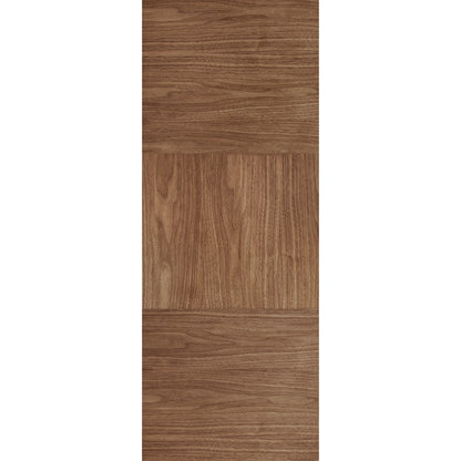 Tres Pre-Finished Walnut Fire Door
