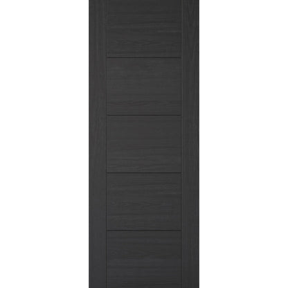 Vancouver 5P Pre-Finished Charcoal Black Fire Door