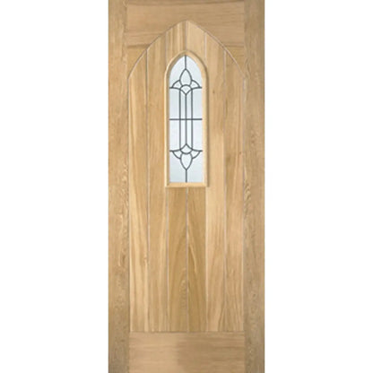 Westminster Unfinished Oak External Door