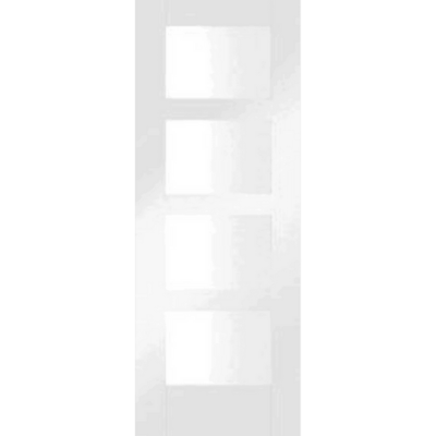 White Primed Contemporary 4 Light