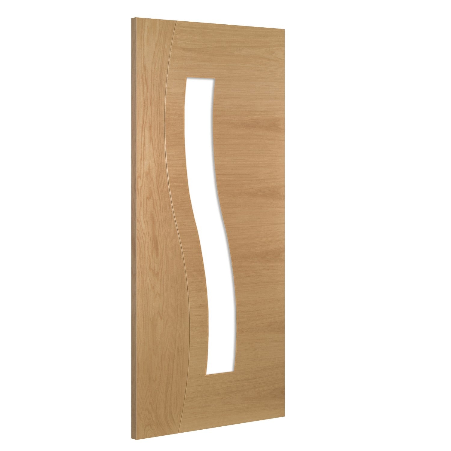 Cadiz Glazed Interior Oak Door