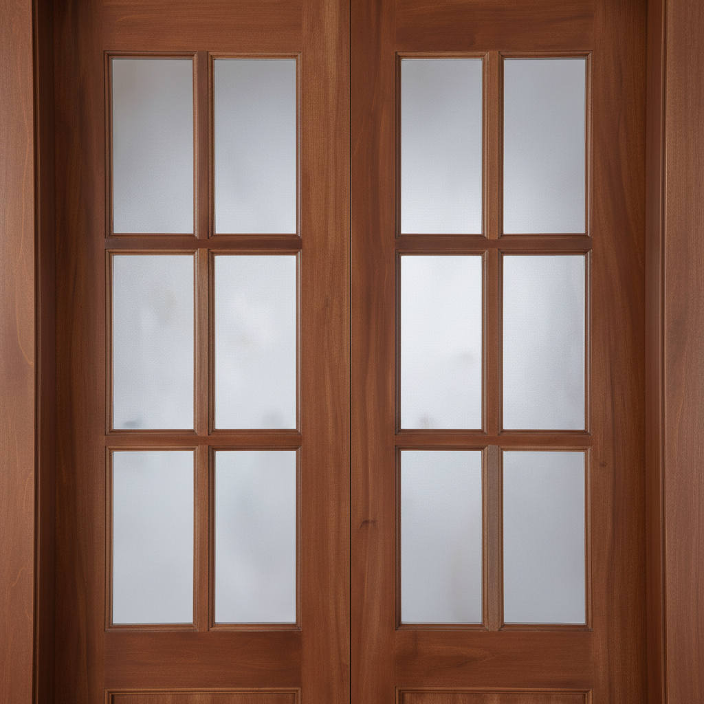 Close-up detail - Hampstead French Doors