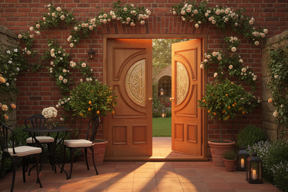 Empress French Doors - Walled Garden