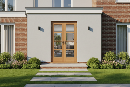 Exterior shot - Pattern 70 French Doors