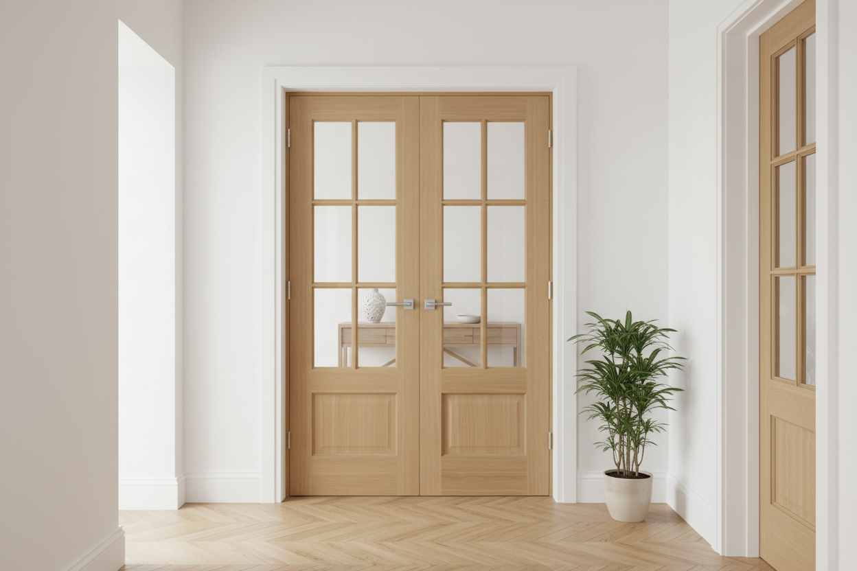 Hampstead Oak Doors - Hallway