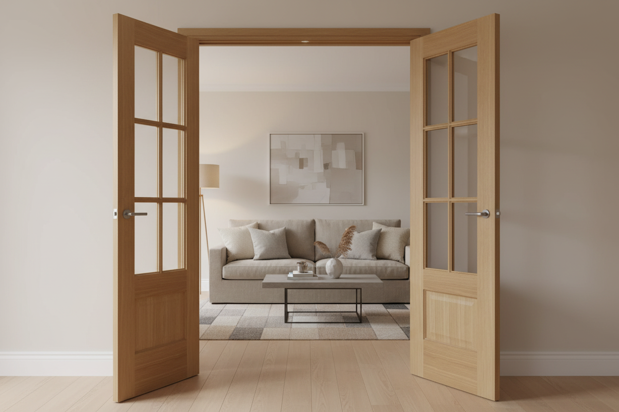 Hampstead Oak Doors - Living Room