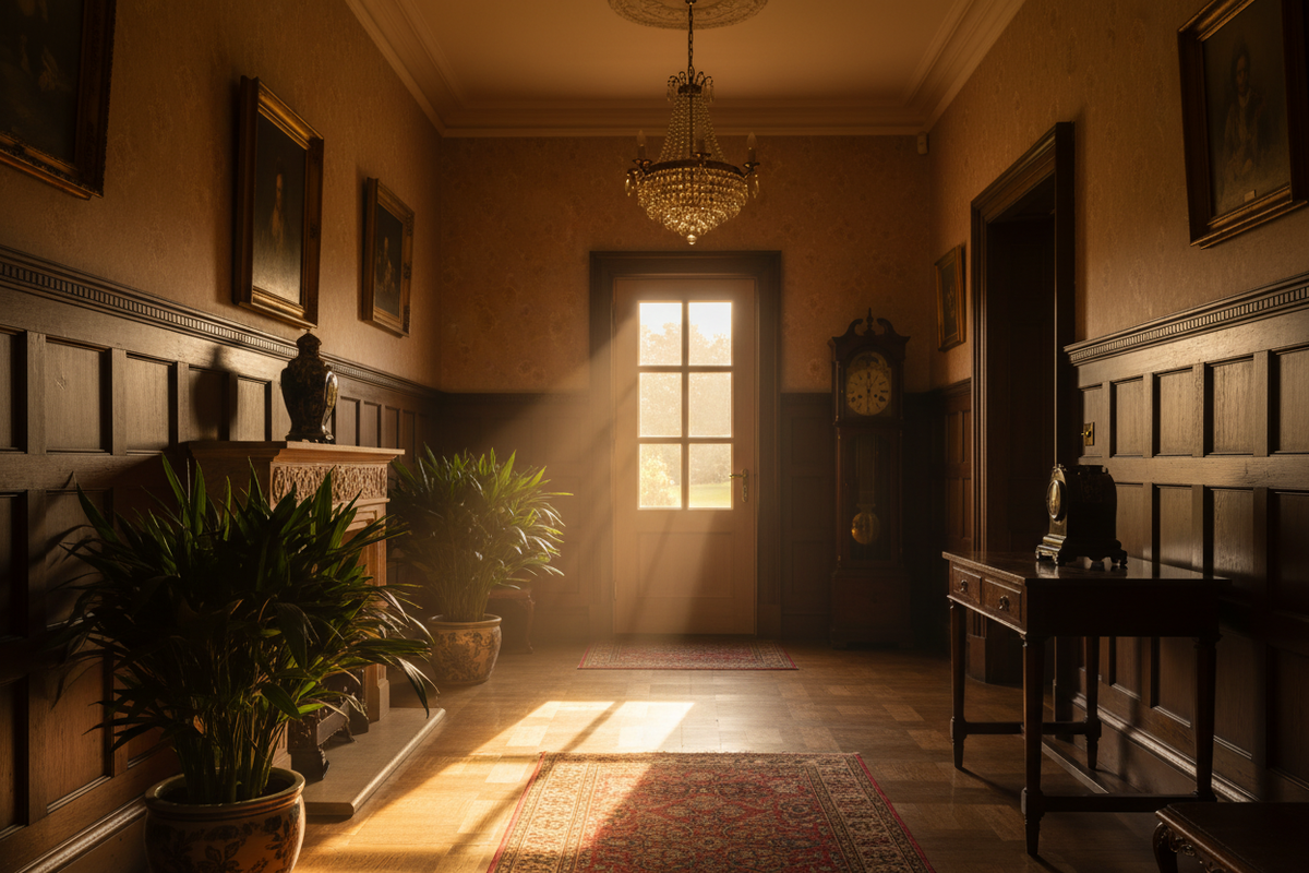 Iris 6 Light Glazed - Country House