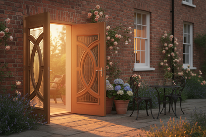 Majestic Square Stile Pair - Walled Garden