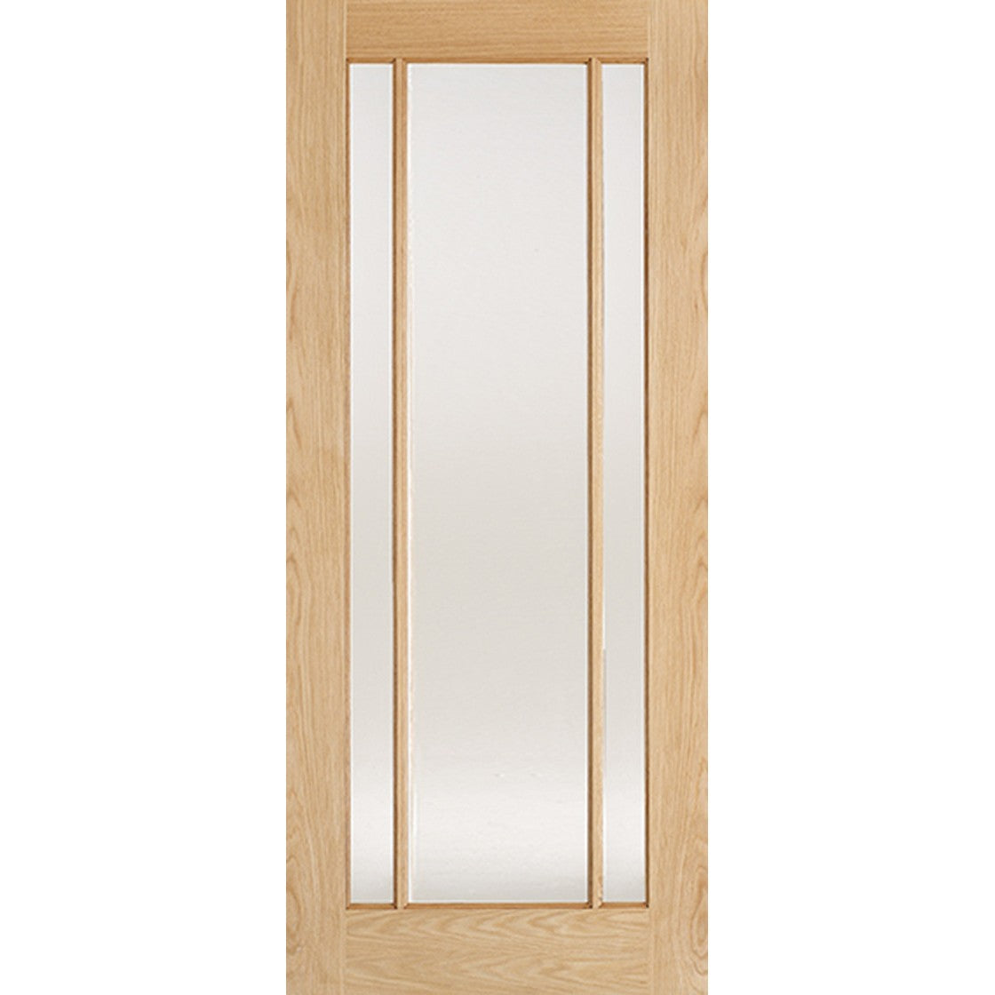 Oak Lincoln 3 Light Glazed Pre-Finished